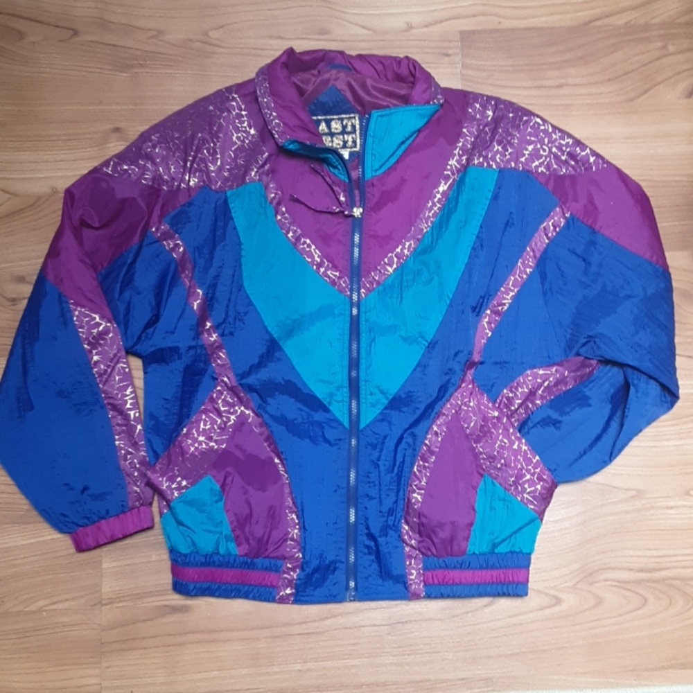 Vintage East West Windbreaker Jacket